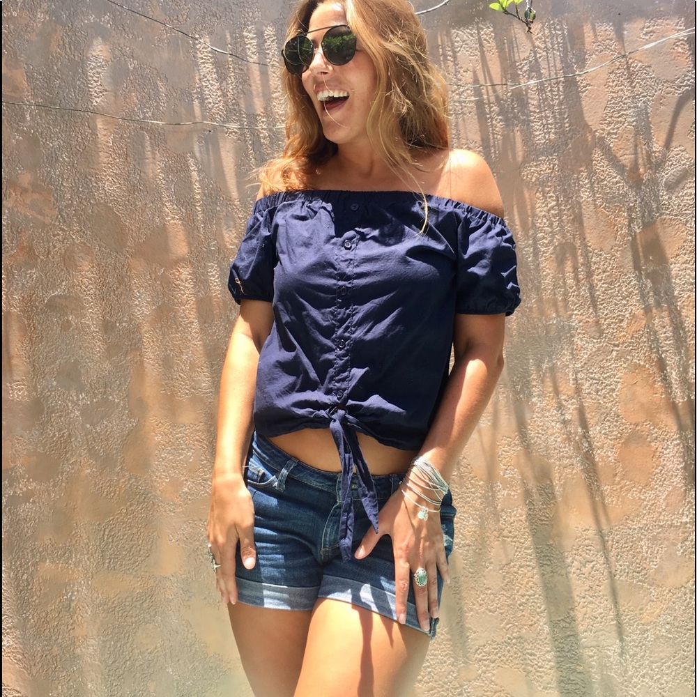 Off the shoulder top